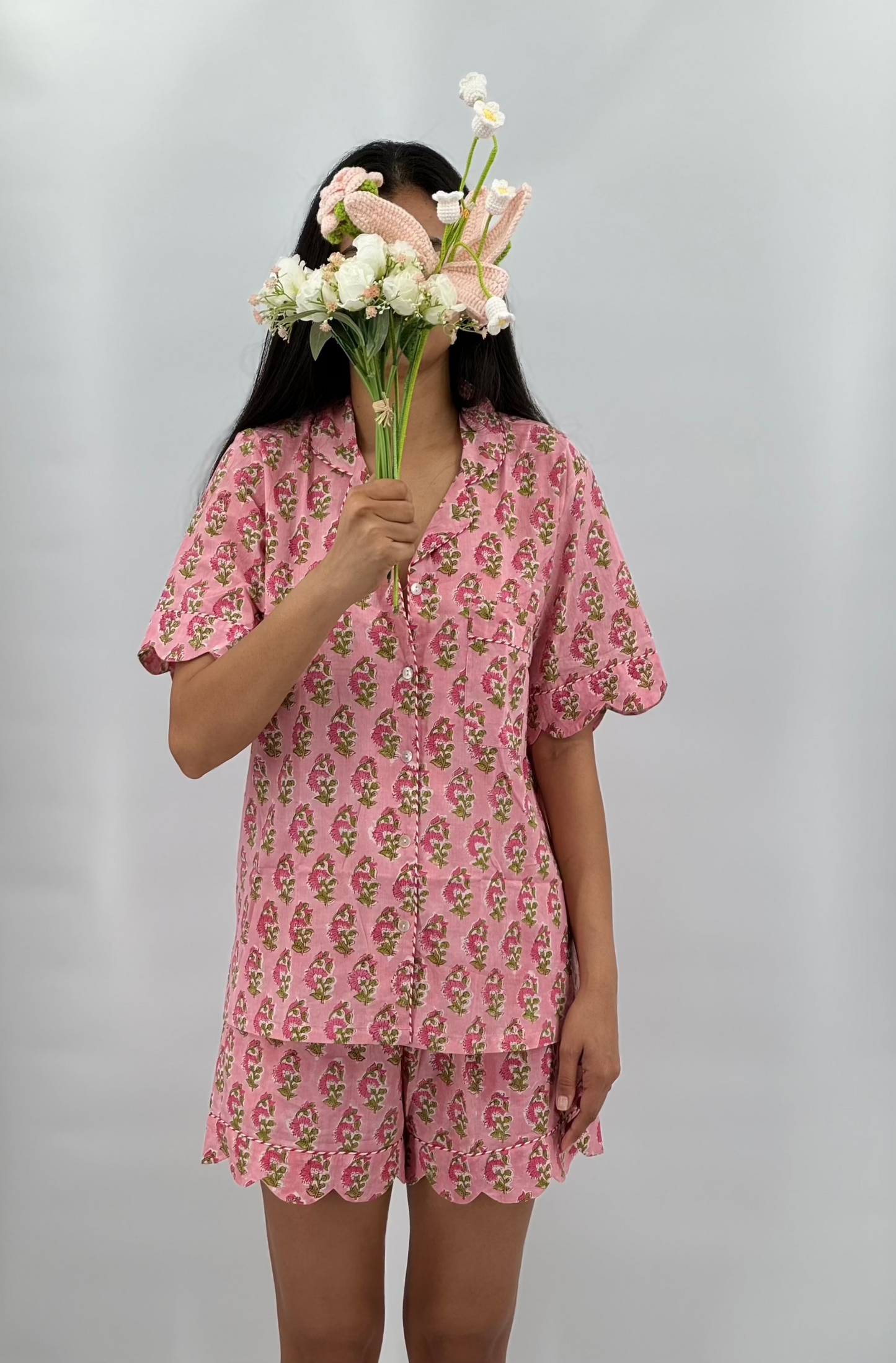 Blush Bloom Pajama set