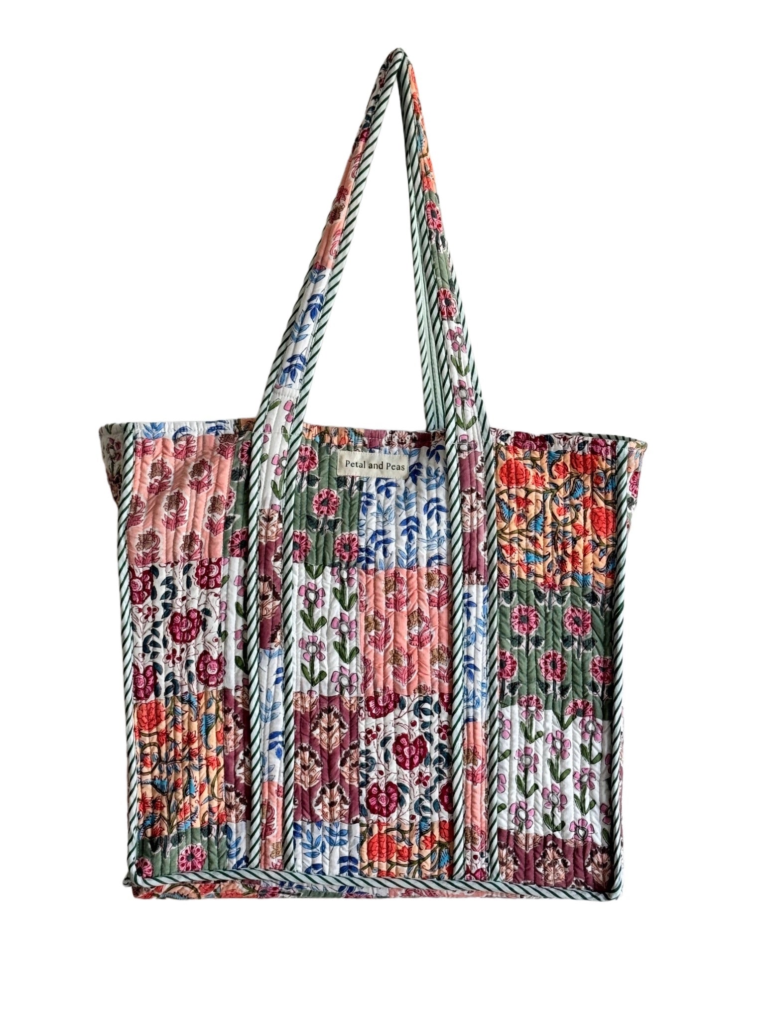 Floral Fusion Tote